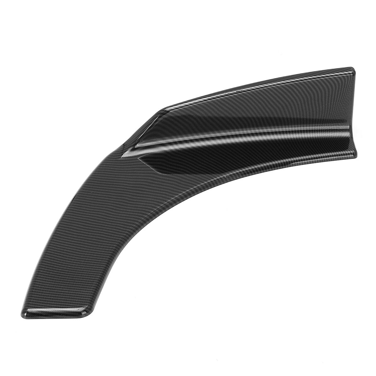2x fibre de carbone Look voiture pare-chocs avant lèvre Spoiler séparateur diffuseur Protection pour Benz W205 W204 W203 W211 W212 W213 W117 C117