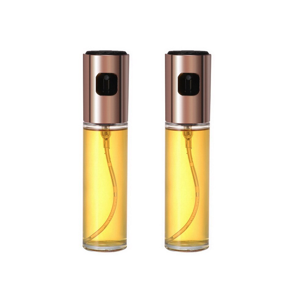 BBQ Baking Olive Oil Spray Bottle Oil Vinegar Spray Bottles Water Pump Gravy Boats Grill BBQ Sprayer BBQ Kitchen Tools Salad: C 2PCS