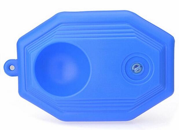 Outdoor Tennis Training Ball Elastic Rubber Band Tennis Ball Trainer With Plastic Base