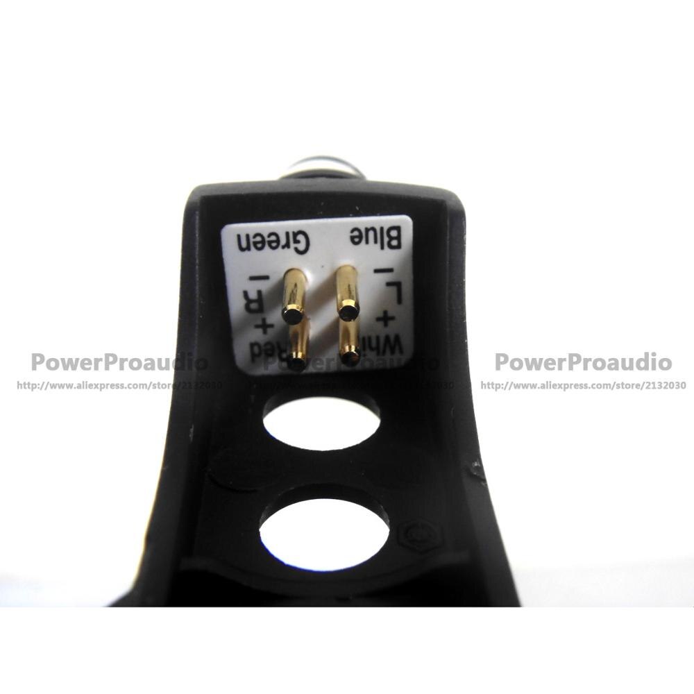 1pcs Black Turntable Headshell For Technics For Other Turntables 4 Pin Contacts Fit Phono Turntables Headshells