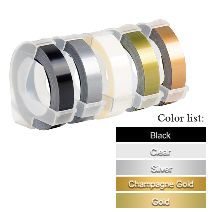 C101 3D-Prägung Schreibmaschine Etikettiermaschine Manueller Etikettierer Kompatible Dymo Druckeretiketten für Dymo 1296 Etikettenherstellung: Y