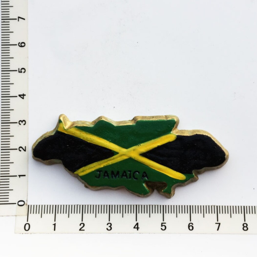 North America Jamaica 3D Fridge Magnets Tourist Souvenir Decoration Articles Handicraft Magnetic Refrigerator Collection: AJM21110015