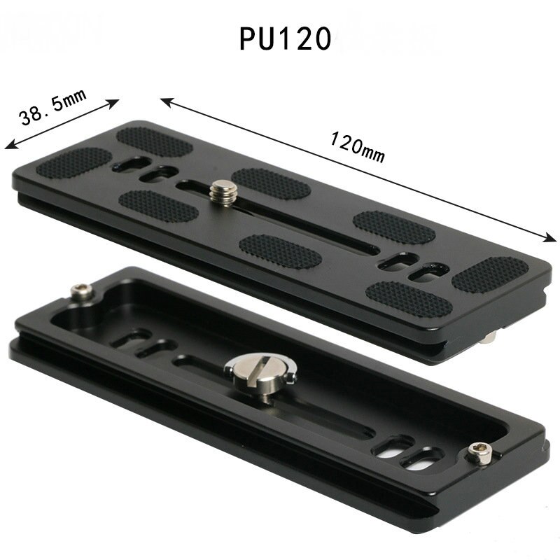 Quick Release Plate Camera Mount Long Plate Base Plate Bracket With 1/4 Inch Screw For DSLR Camera Tripod PU07