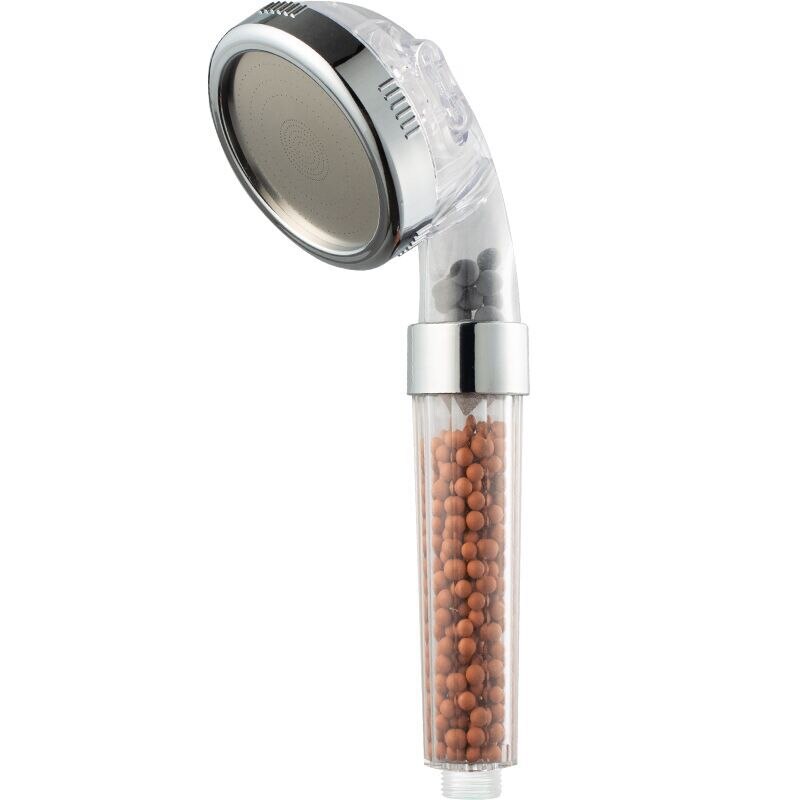 Douchekop Hoge Druk Waterbesparing Douchekop Verstelbare Jetting Douchekop Anion Filter Douche Spa Badkamer Accessoires: transparent