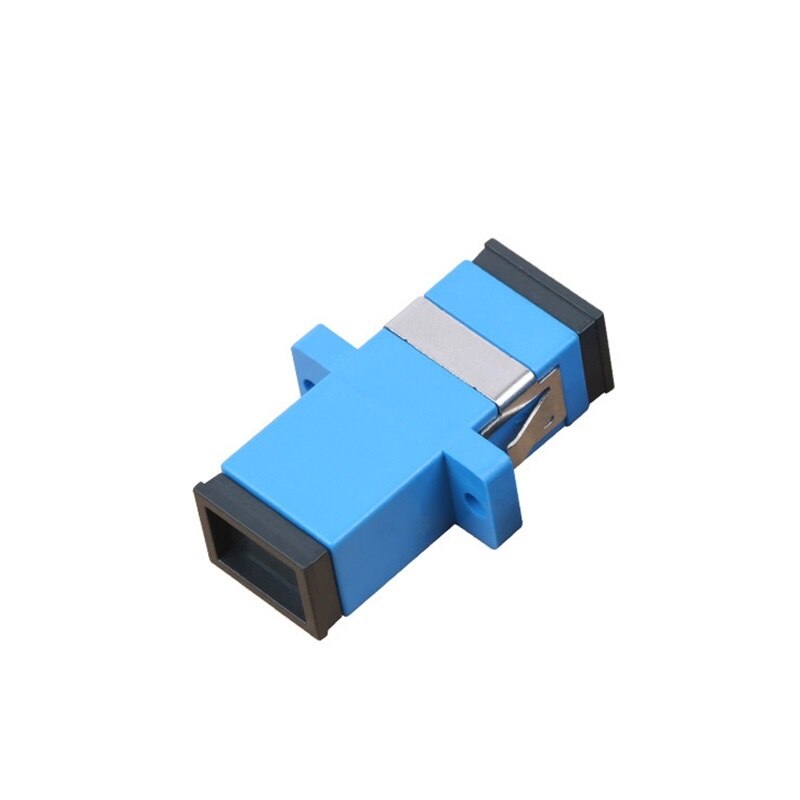 Adaptador de conector óptico SC APC/fibra UPC, acoplador simple monomodo, 50-200 Uds.,