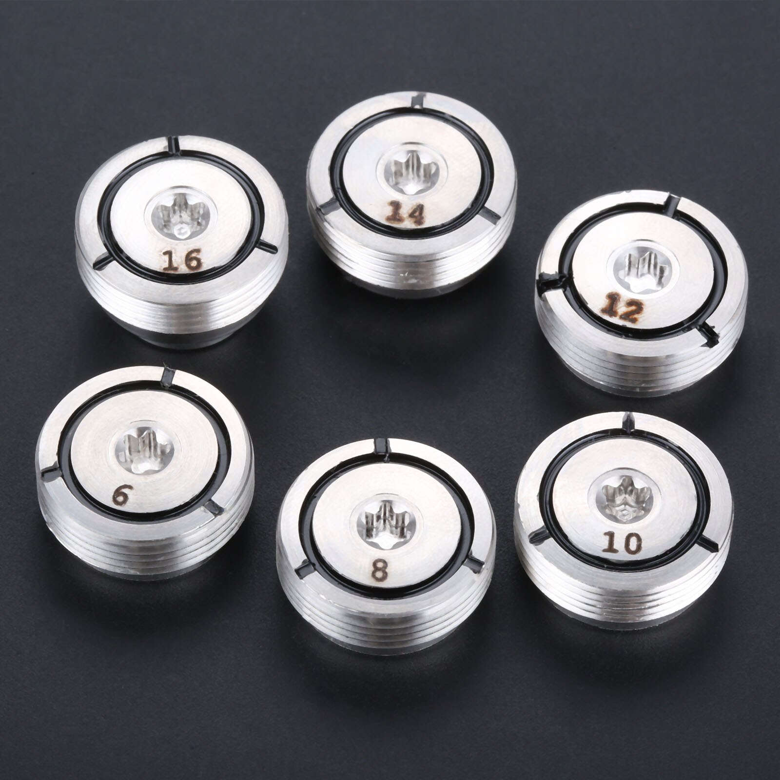 6/8/10/12/14/16g Stainless Steel Golf Club Heads Weight Screw For Big Bertha Fusion Driver GBB EPIC Fairway Big Bertha Alpha 816