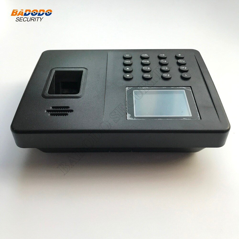 2.4 inch tft-scherm Biometrische Vingerafdruk Tijdregistratie Klok usb communicatie ondersteuning Engels Portugees Spaans 2000 gebruikers