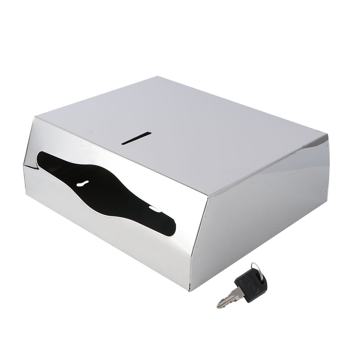 1pc Hand Towel Holder Stainless Steel Tissue Shelf for Bathroom Toilt