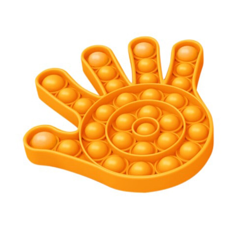 neue Star Shaped Push Blase Spielzeug Squeeze Spielzeug Kinder Erwachsene Stress Relief Silikon Zappeln Sensorischen Spielzeug für Kinder: 8