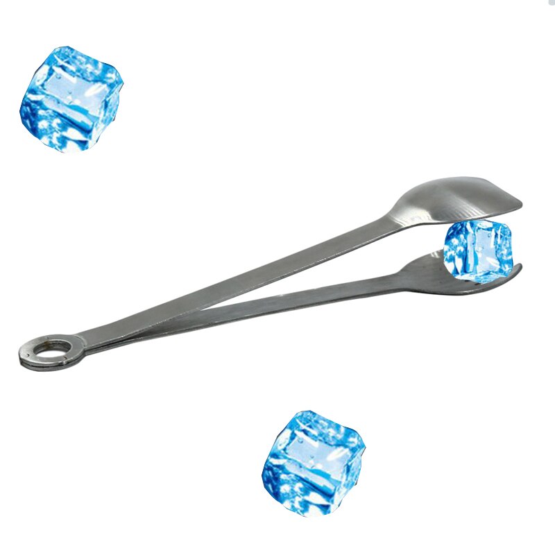 Pince à glaçons en acier inoxydable Mini pince de cuisine pince à sucre pinces petite pince de service alimentaire pince accessoires de barre de fête de thé