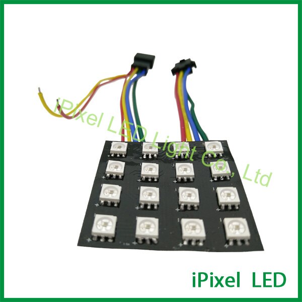 DC5V 256 Pixels rgb led Matrix apa102 LED Digital Flexible Panel Light