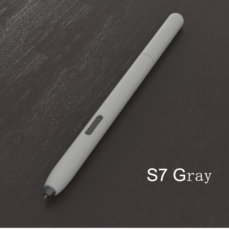 Funda protectora para tableta Samsung Tab S7 S6, accesorios antiarañazos, funda para bolígrafo de pantalla táctil: Gray S7 Pen