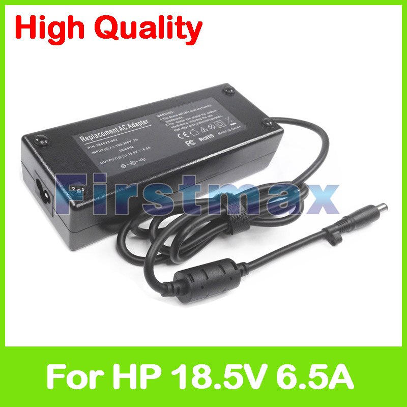 18.5 V 6.5A 120 W Laptop AC adapter oplader voor HP Pavilion DV7-4000 DV7-4000 DV7-4100 DV7-4200 DV7-4300 DV7-5000 DV7-6000