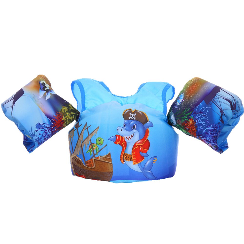 Baby Jongens Meisjes Zwemvest Cartoon Peuter Float Surfen Ring Zwembad Baby Kid Zwemmen Reddingsvest Drijfvermogen 2- 7T Veiligheid Vest: shark