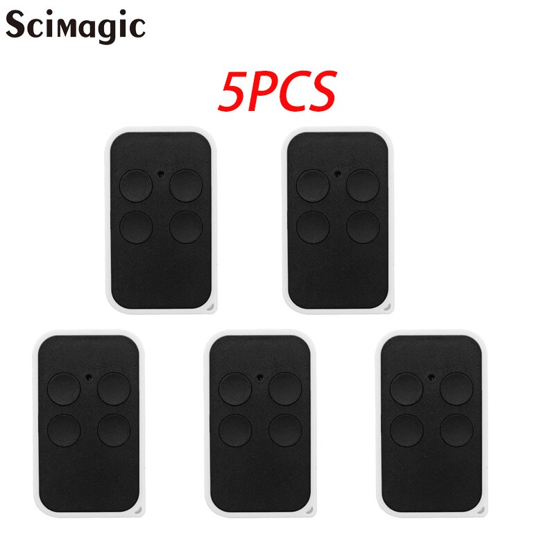 Afstandsbediening Garagedeur 433Mhz Afstandsbediening Rolling Code 287-868Mhz Clone Afstandsbediening Duplicator Poort Deur opener: 5PCS