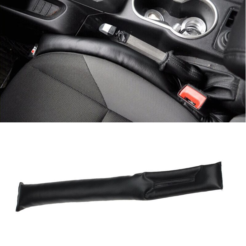 Bil interiør sete mellomrom pute fyllstoffer hylster avstandsstykke fyllstoff polstring beskyttelsesveske auto renere ren spor støpsel plugger bil-styling: Svart