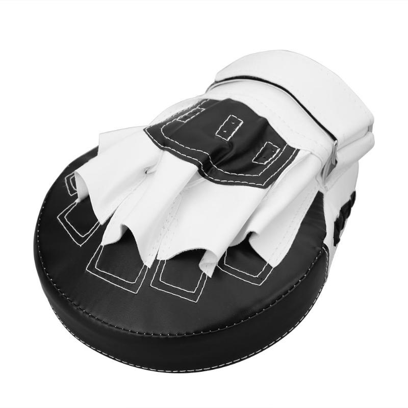 Z pianki PU tarcze bokserskie na ręce ręcznie cel MMA tajski kopniak zestaw nakładek czarny karate szkolenia rękawica tarcze bokserskie oszczędny torby bokserskie