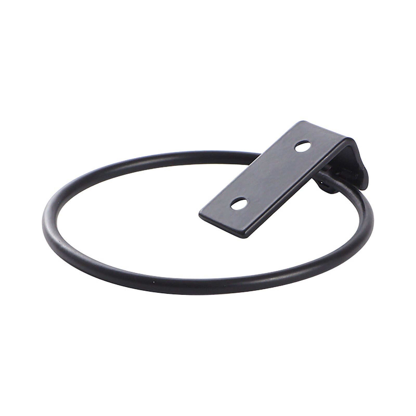 3 Pack 4 Inch Plant Houder Ring Bloempot Houder Ring Wandmontage Muur Planter Haak Voor Kruid Plant Inklapbare zwart