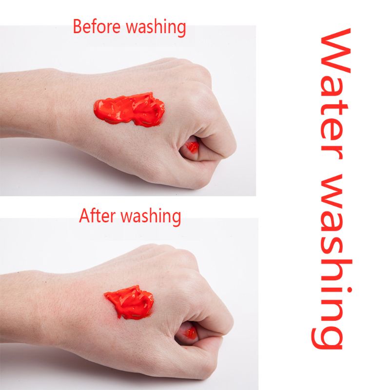 30Ml 6 Levendige Kleuren Wasbare Gouache Voor Kids School Vinger Verf