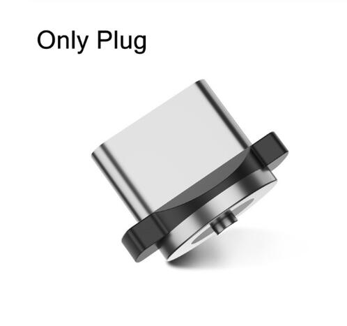 Cabo magnético de carregamento rápido usb tipo c carregador de ímã de cabo de carregamento de dados micro cabo usb cabo do telefone móvel cabo de usb: 1M For apple / Only Plug