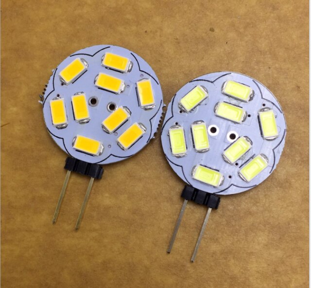 1Pc G4 Led Lamp 4W Lamp 2W 3W Dc 12V 5730 Smd Vervang Halogeen 120 graden Stralingshoek Garantie Lamparas: 2W 9LED / Cold white 6000K