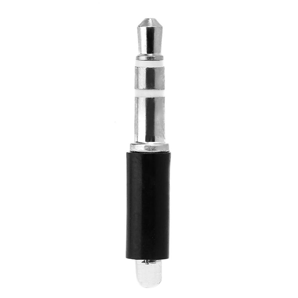 Universal 3,5mm Mini Control remoto inteligente enchufe Teléfono Móvil Inteligente infrarrojo IR Control remoto Jack para iPhone IOS Android: Black
