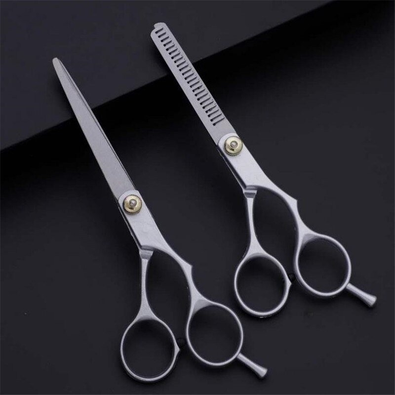 Tijeras de peluquería para cortar, peine de pelo, accesorios de peluquero, salón, , 30, 1/2 uds.