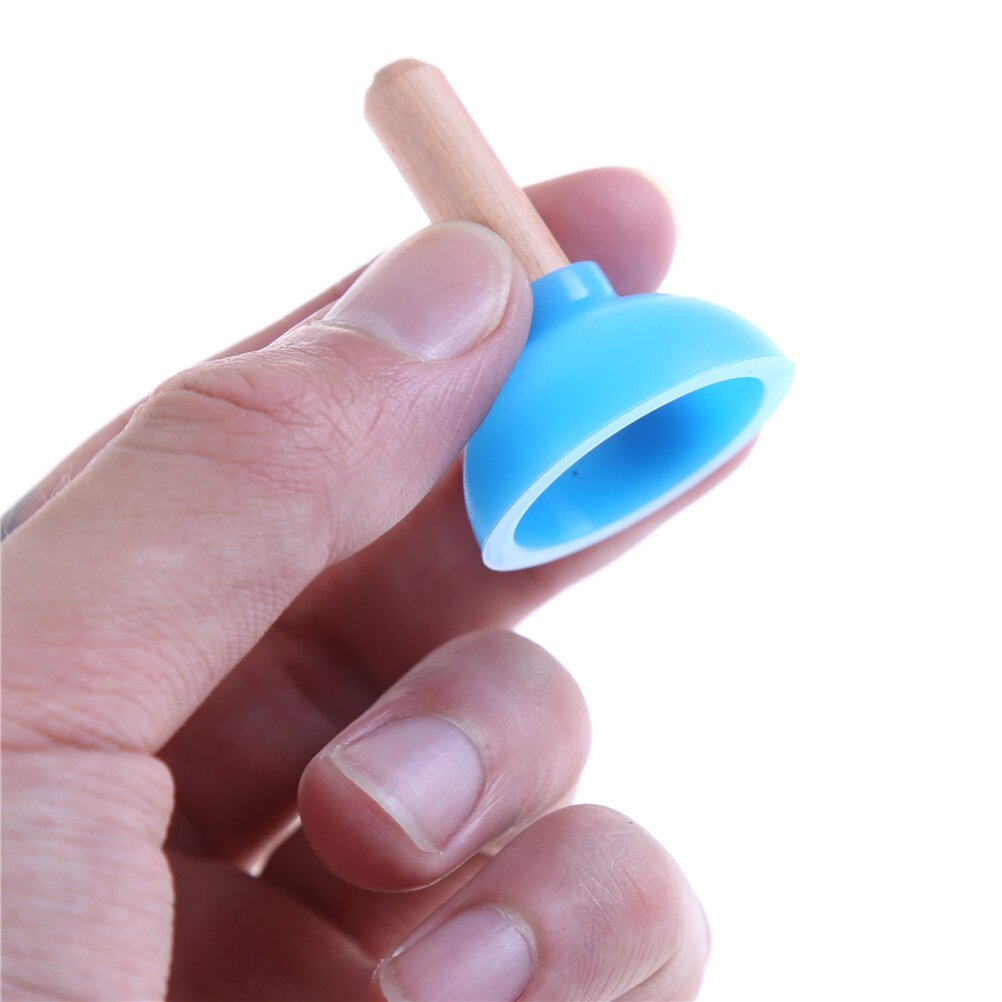 Tiny Plunger inspired looking for playing CARDS magic tricks close-up street mentalism magic tricks toys