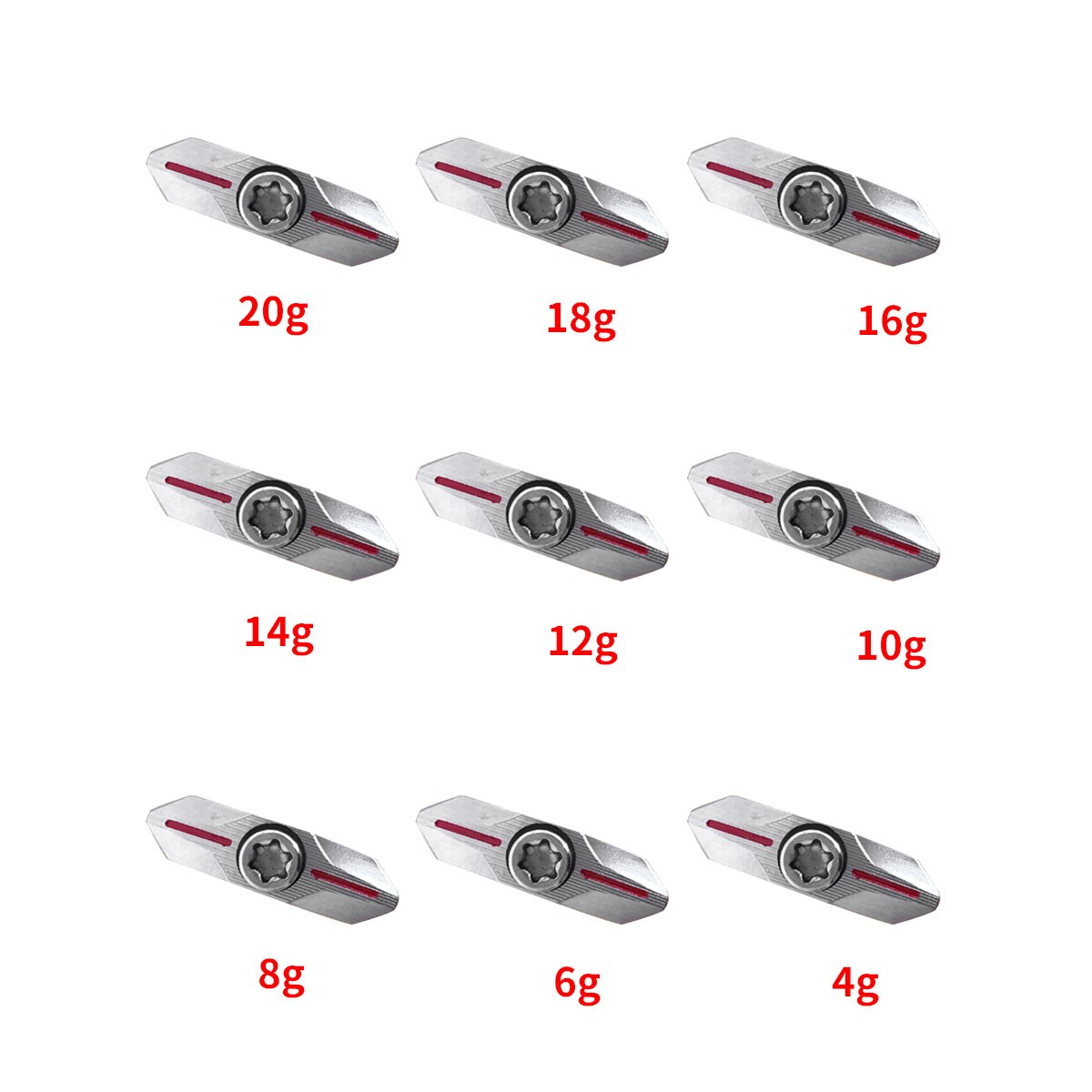 Golf PING G410 peso Ping G410 conductor 4G-20G