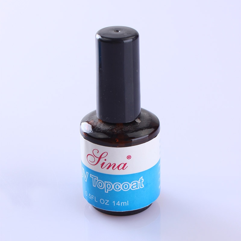 1PCS Sina Topcoat UV Gel Nail Polish Gloss Acrylic Nail Art Gel Polish