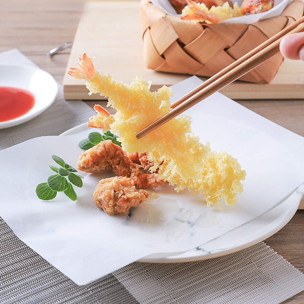 24x22cm 50pcs Nonstick Cookie Sheet Parchment Paper Baking Sheets Pan Line Paper Oil Paper Butter Non-stick Paper #LR1