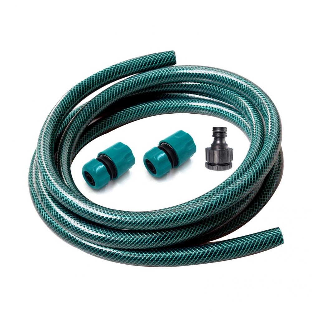 Eenvoudige Bediening Groene Anti-Roest Draagbare Hogedrukleiding Voor Yard