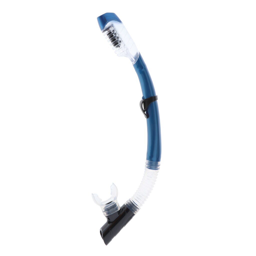 Flexible Scuba Diving Full Dry Snorkel Snorkeling Breathing Tube Gear Accessory