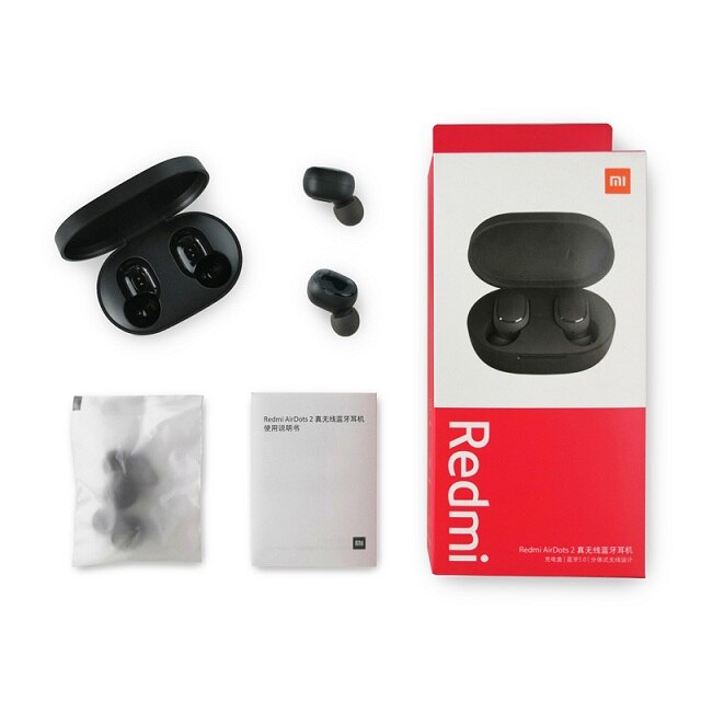 Xiaomi Redmi Airdots 2 Xiaomi Auricolari Pro 2 Tws Trasduttore Auricolare Senza Fili Bluetooth 5.0 Stereo Cuffie di Comandi Vocali Auto Link Con mic: redmi airdots 2