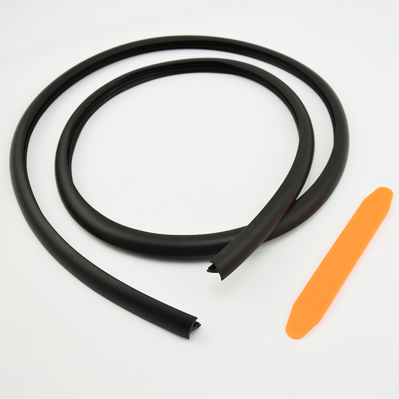1.6M Auto Deur Rubber Afdichting Voorruit Seal Strip Stofdicht Anti-geluid Afdichting Strips Trim Voor Auto Dashboard voorruit Randen