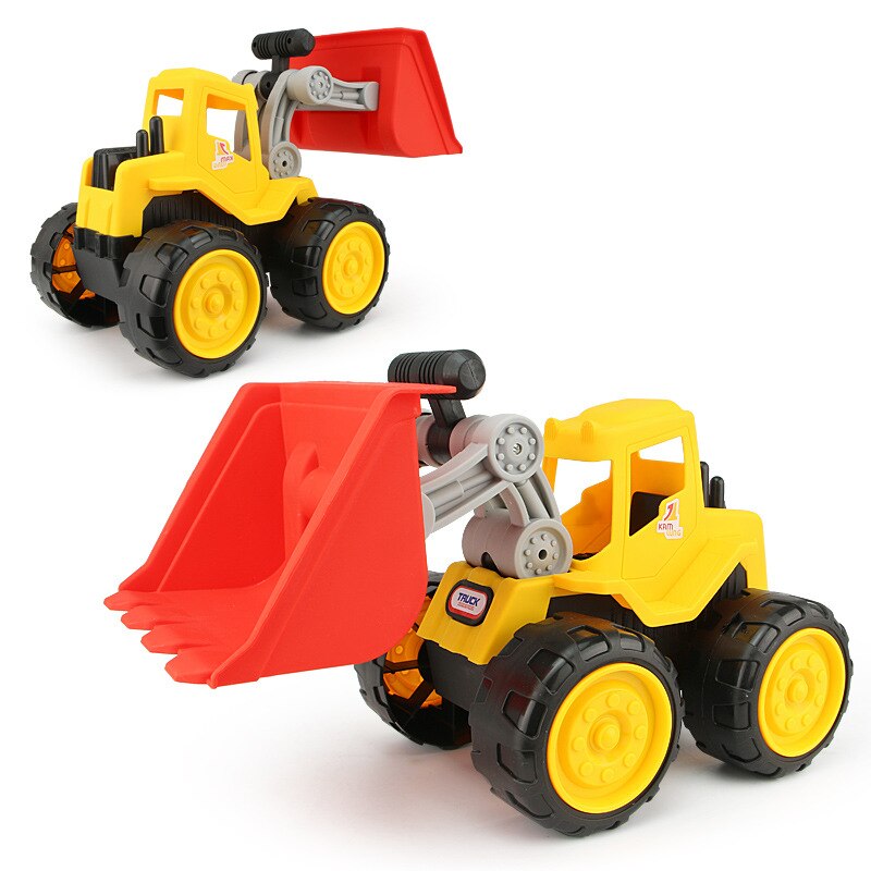 Strand Grote Dikke Techniek Speelgoedauto Kinderen Dumper Graafmachine Strand Laden Bodem Heftruck Slip Jongen Model Speelgoed Gif