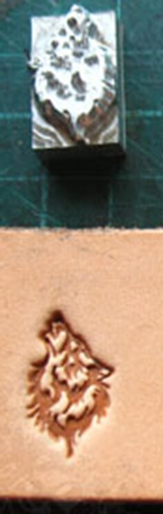 owl pattern Hand-work unique leather working tools carving punches stamp craft leather with leather carving tools: B