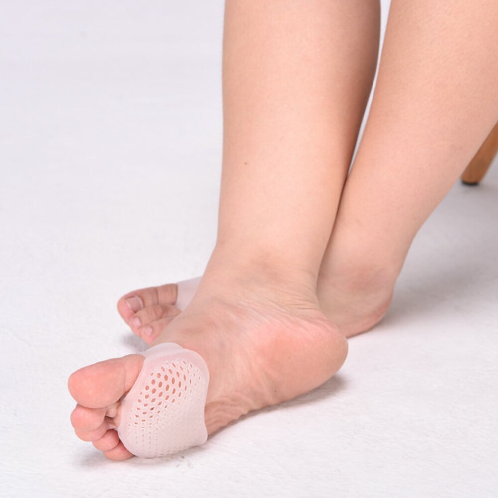 Siliconen Hollow Voorvoet Pad Herbruikbare Cozy Foot Pain Relief Pads K2