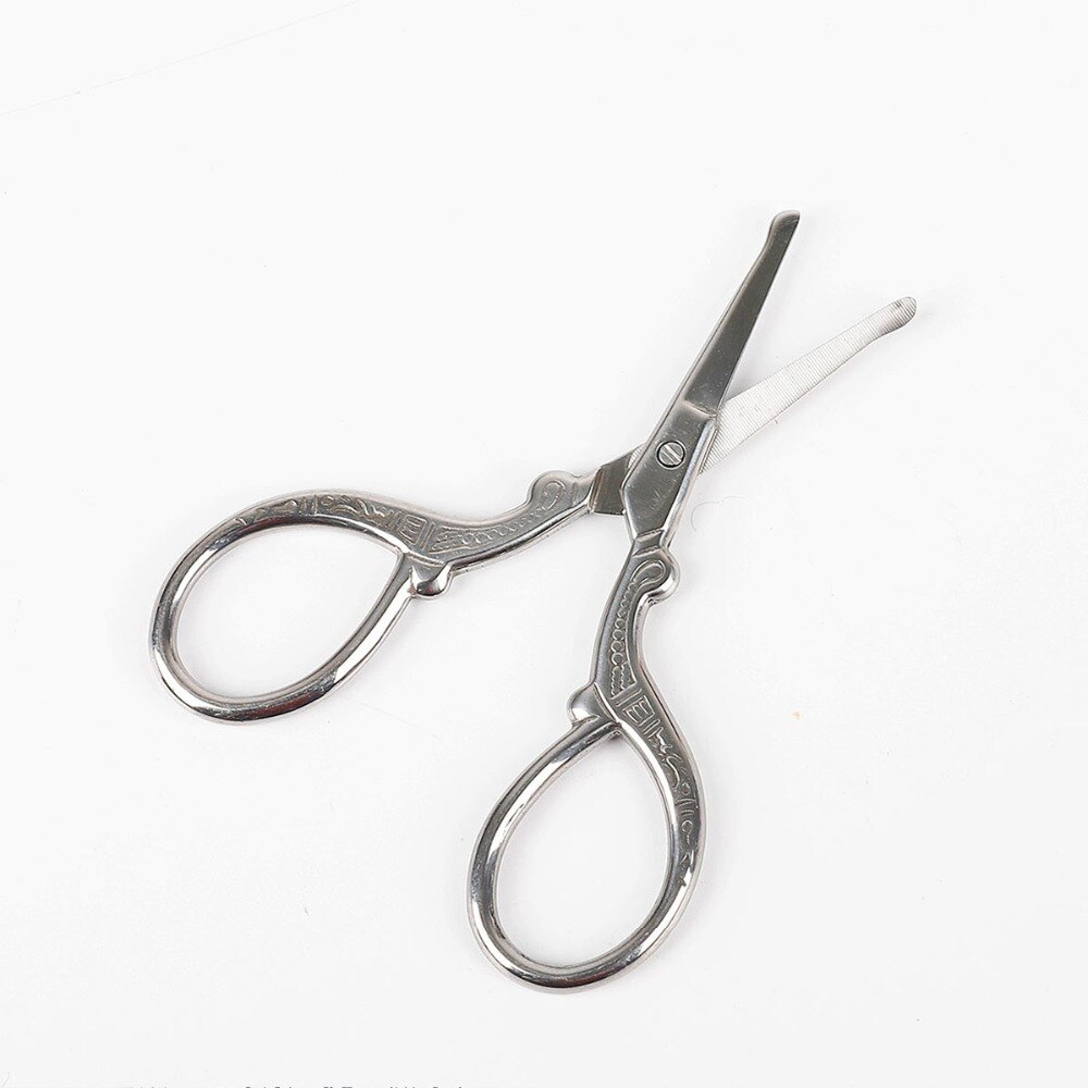 1pcs Exquisite Stainless Steel Antique Scissors European Retro Classic Craft Sewing Handicraft Scissor DIY Stitch Tools