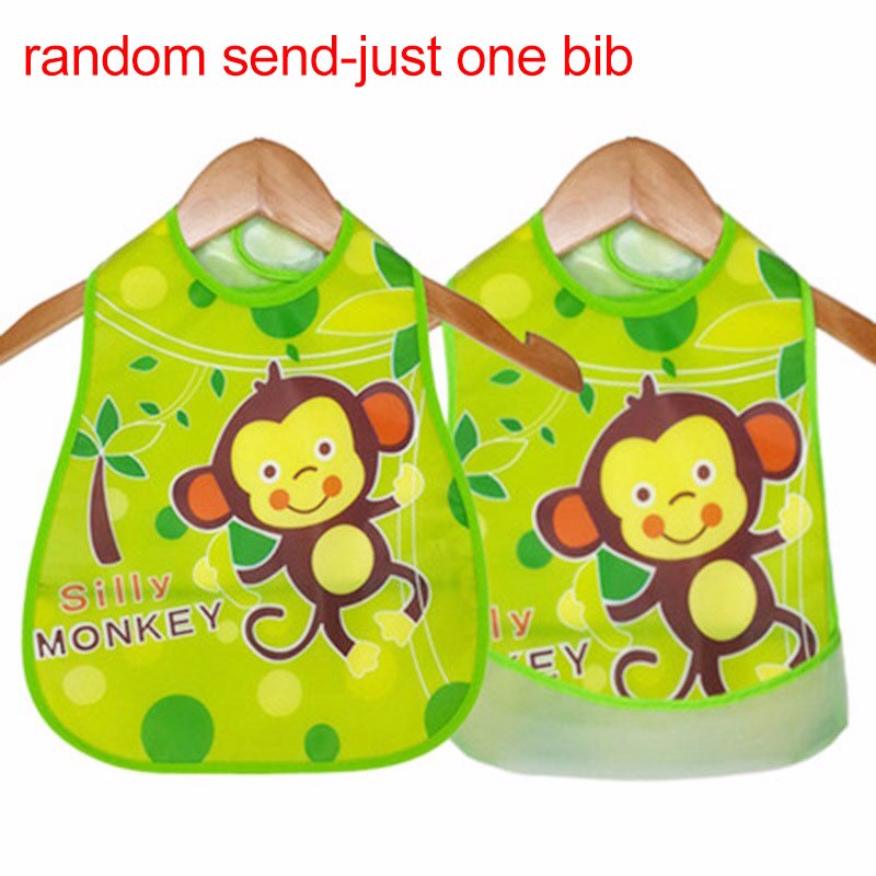 Joli tablier d'alimentation pour bébés | 1 pièce, combinaison imperméable pour bébés nid saliva pour nourrissons enfants alimentation Smock bavette bavette: monkey