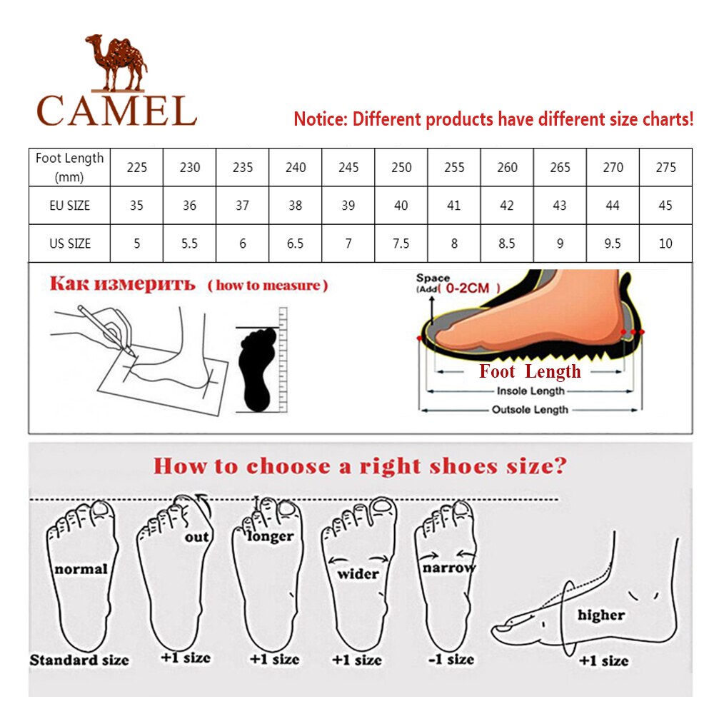 Camel sneakers män låga klassiska skateboardskor sport tenniskorg avslappnad andas lätt anti-halk