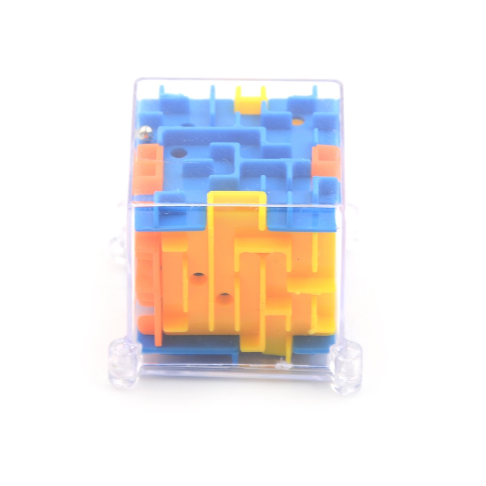 3D Mini Velocità Cubo Magico Di Puzzle Labirinto di Rotolamento della Sfera Giocattoli Di Puzzle Gioco Cubos Magicos Giocattoli di Apprendimento Per I Bambini