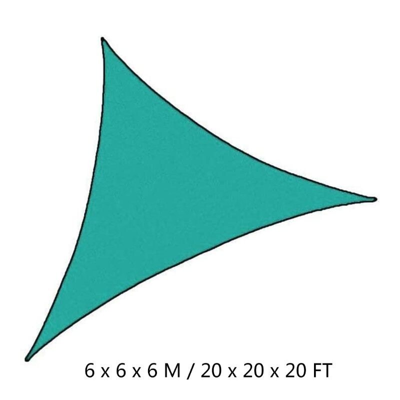 Triangular Outdoor Awnings Waterproof Sun Shelter Sunshade Protection Outdoor Canopy Garden Patio Pool Shade Sail Awning: F-3