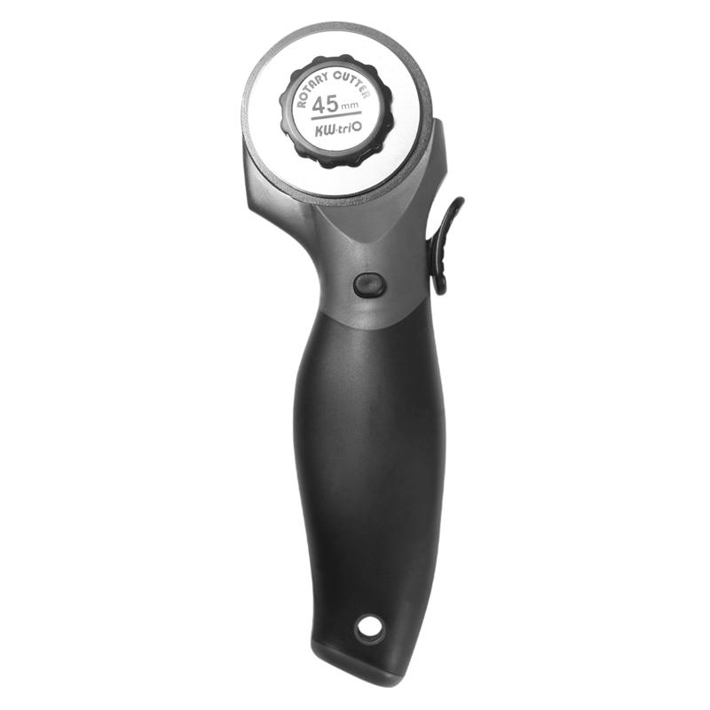 Handheld Rotary Cutter Draagbare Doek Cutter Duurzaam Papier Lederen Cutter Papier Cutter Lederen Cutter Mes Dagelijks Gebruik: Black