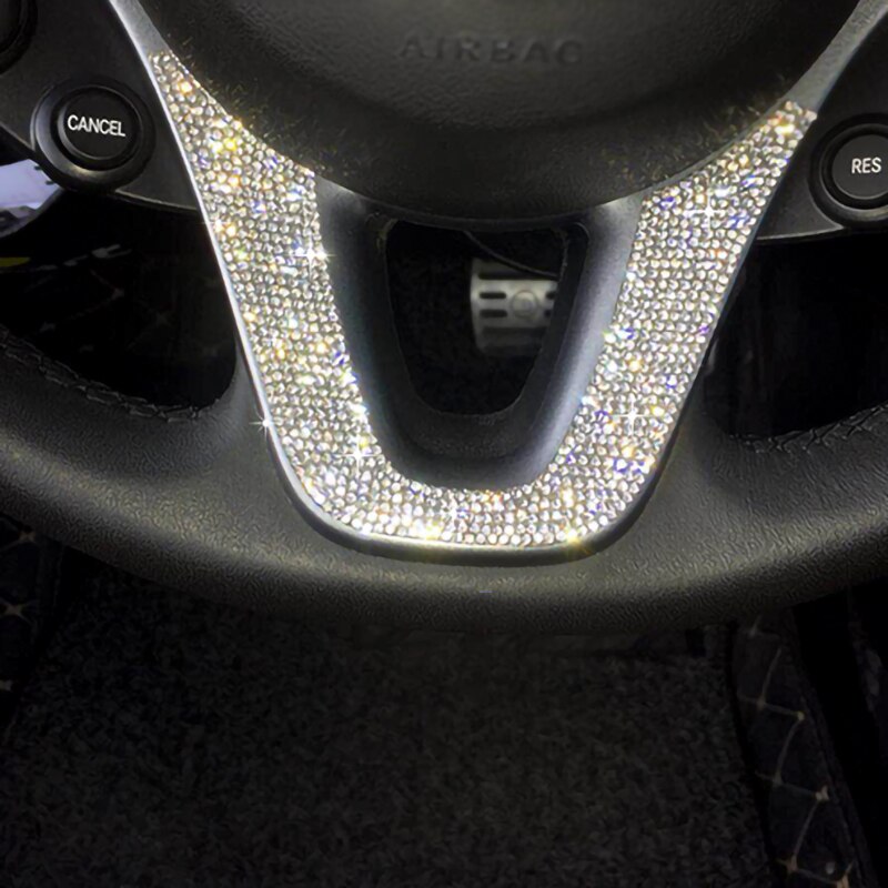 Voor Mercedes Smart 453 Fortwo Forfour Auto Decoratie Sticker Bling Kristal Strass Auto Stickers