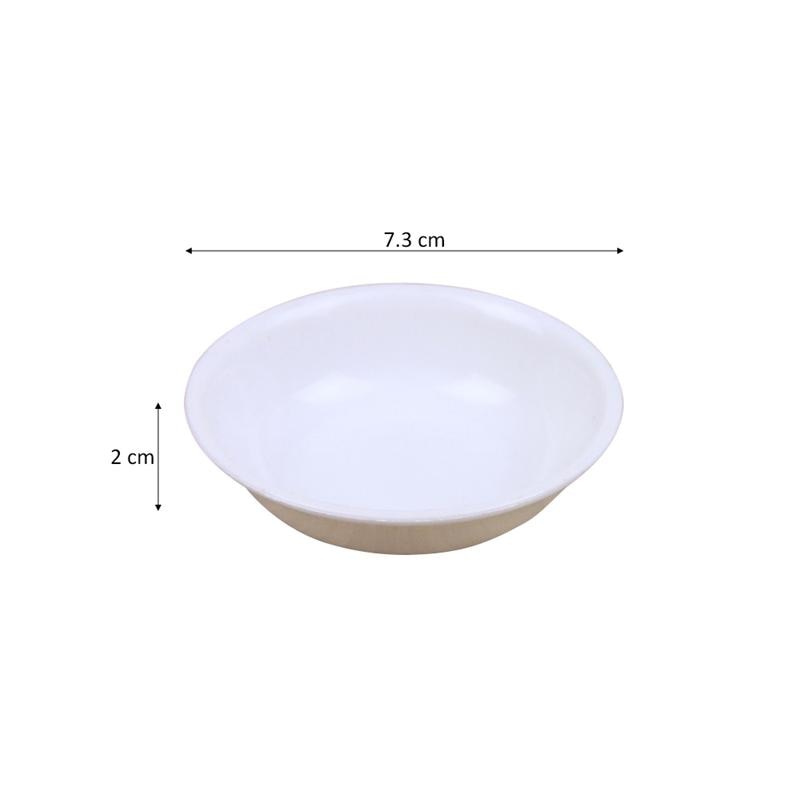 10 stuks witte plastic sausschaaltjes, dipschaaltjes, onbreekbare kruidenschaaltjes, schoteltjes voor hapjes