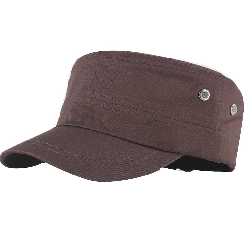 Mode Mannen Effen Kleur Platte Pet Outdoor Zon Bescherming Baseball Hoed Hiphop Uitgerust Cap Hoeden Voor Mannen Vrouwen slijpen