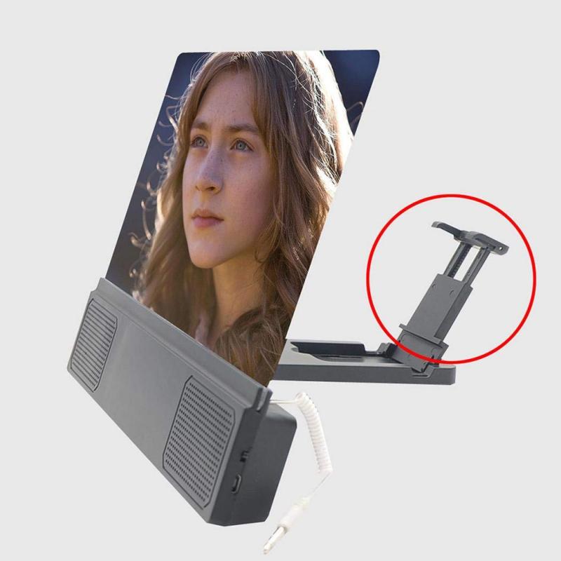 12 inch HD Mobile Phone Screen Folding Magnifier HD Video Amplifier vn5f: Default Title