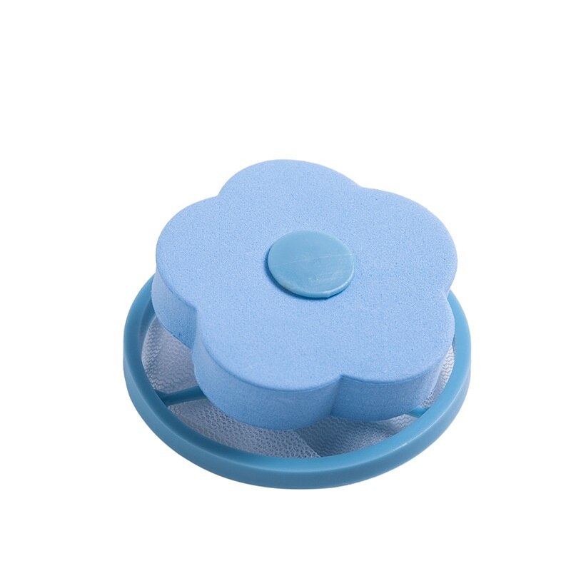 Filter Bag For Washing Machine Floating Flower Shape Laundry Ball Floating Style Lint Hair Catcher Dirt Catch Washing Machine