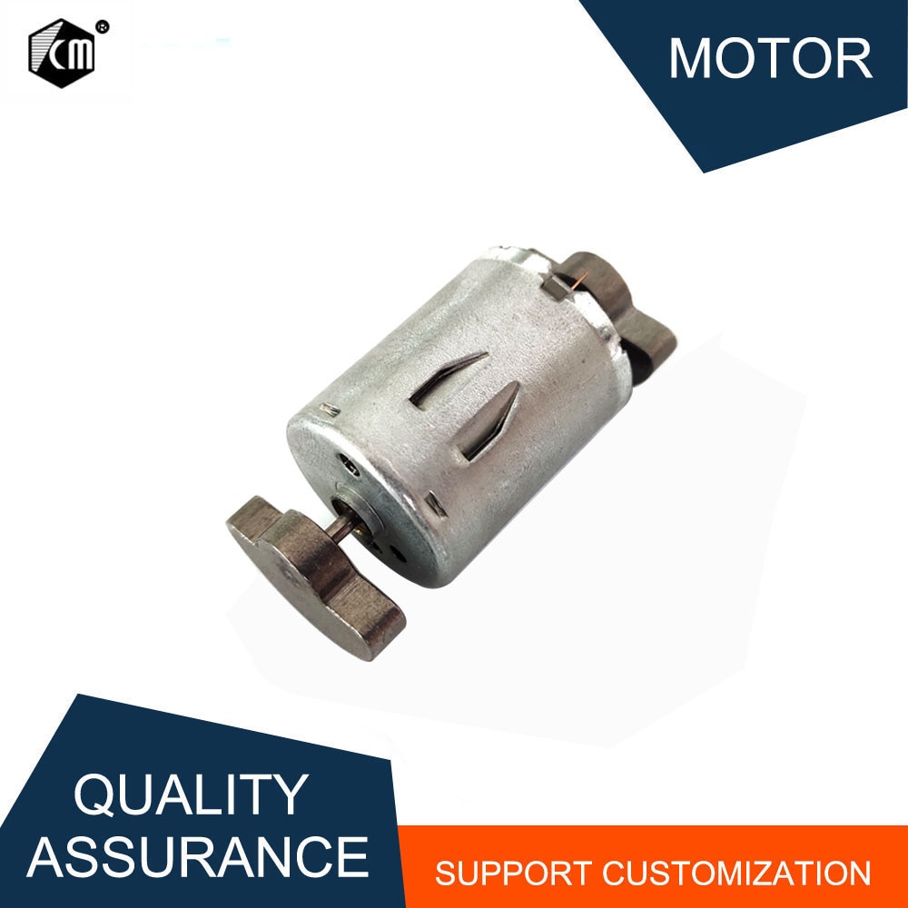 Høj hastighed 6000 rpm kraftig vibration 6v 12v 24v dc vibrationsmotor til mikromassagemotor  r370 dobbelt sektorhoved